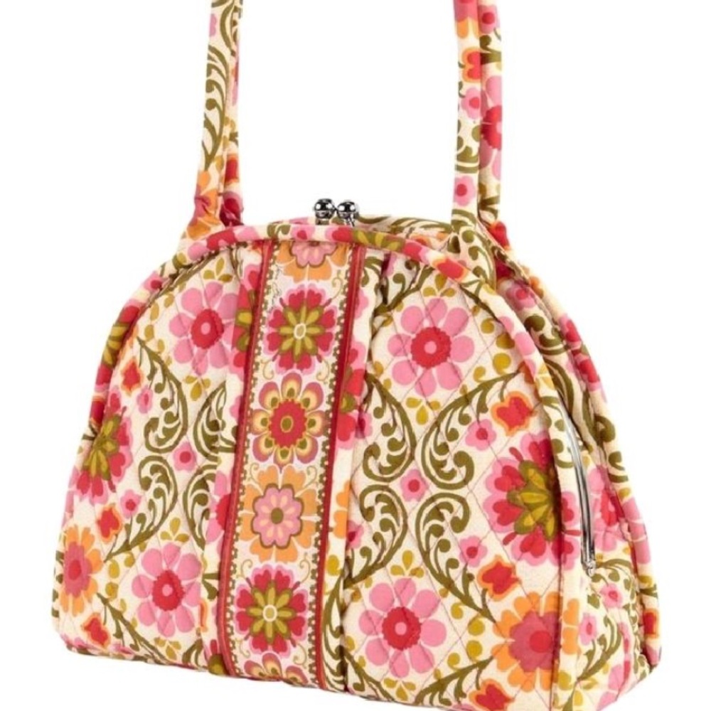 NWT Vera Bradley Eloise Satchel in Folkloric